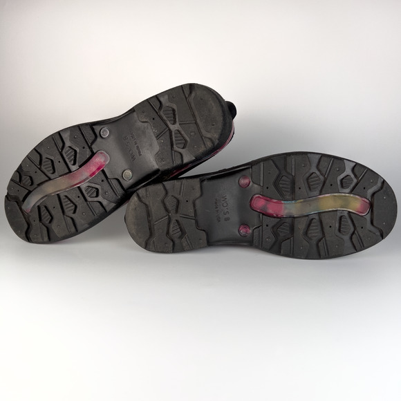 Sloggers Rainbow Floral Garden Waterproof Slip Ons Botanical Women's Size 8 - Picture 5 of 7